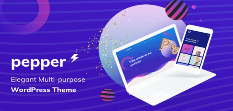 Item cover for download Pepper - Elegent Multi Purpose WordPress Theme