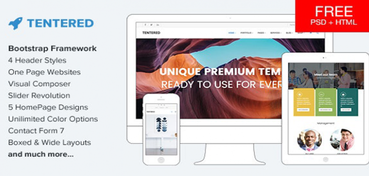 Item cover for download Tentered - Multi Purpose WordPress Theme
