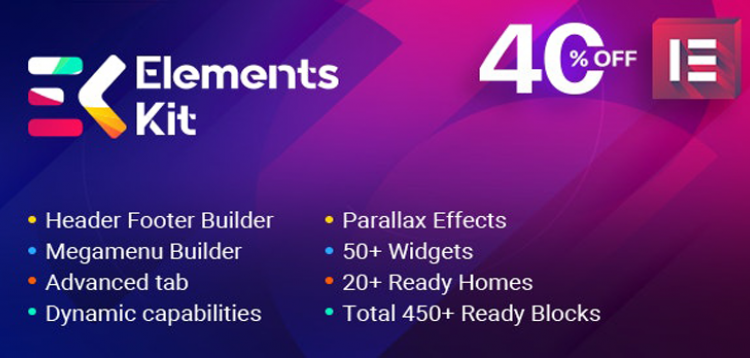 Item cover for download Elements Kit - All In One Addons for Elementor Page Builder