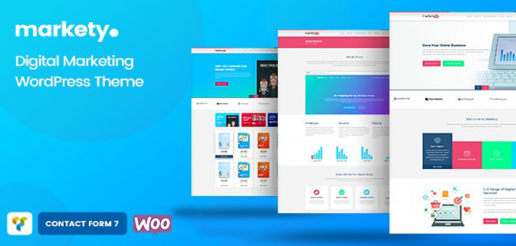 Item cover for download Markety - SEO & Digital Marketing WordPress Theme