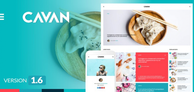 Item cover for download CAVAN - A Distinctive WordPress Blog Theme