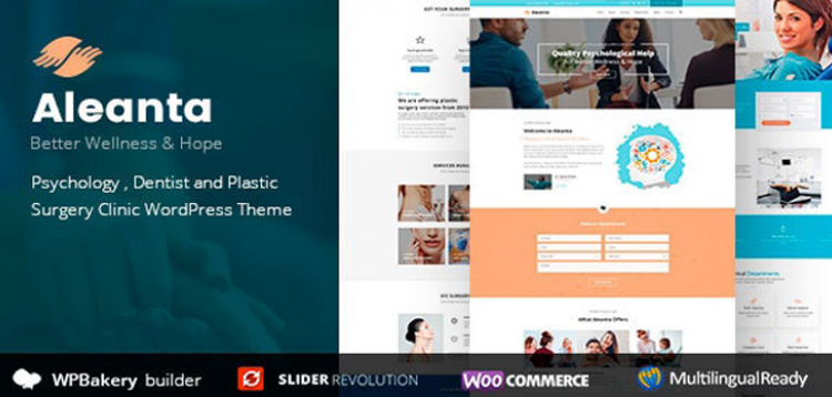 Item cover for download Aleanta - Psychology & Counseling Theme