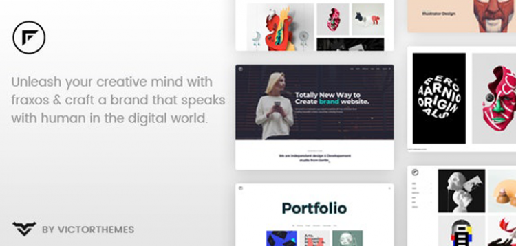 Item cover for download Fraxos - Creative Portfolio WordPress Theme