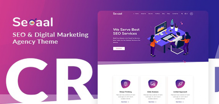 Item cover for download Seoaal - SEO & Digital Marketing WordPress Theme