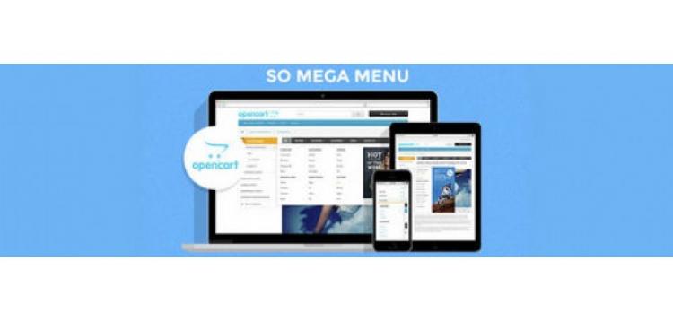 Item cover for download So Mega Menu - Drag & Drop OpenCart Module