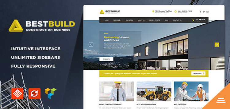 Item cover for download BestBuild | Construction & Building WP Theme