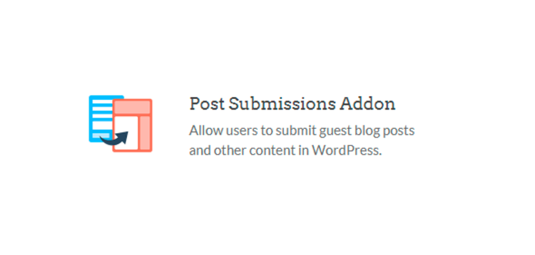 Item cover for download WPForms – Post Submissions Addon
