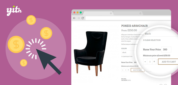 Item cover for download YITH WooCommerce Name Your Price Premium