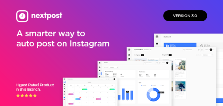 Item cover for download INSTAGRAM AUTO POST & SCHEDULER – NEXTPOST INSTAGRAM