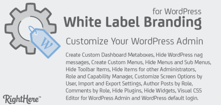 Item cover for download WHITE LABEL BRANDING FOR WORDPRESS MULTISITE