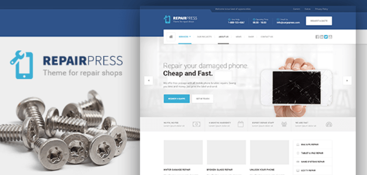 Item cover for download REPAIRPRESS – GSM, PHONE REPAIR SHOP WP