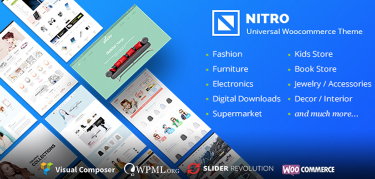 Item cover for download Nitro - Universal WooCommerce Theme from ecommerce experts
