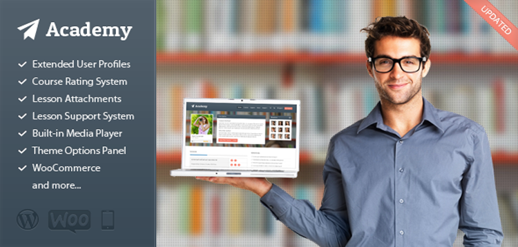 Item cover for download Academy - Learning Management Theme