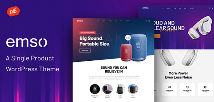 Item cover for download Emso - A Single Product Theme