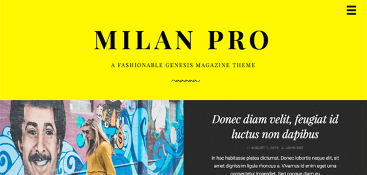 Item cover for download STUDIOPRESS MILAN PRO