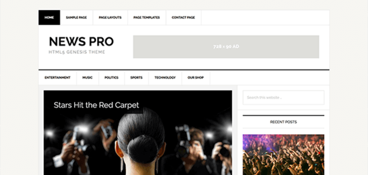 Item cover for download STUDIOPRESS NEWS PRO