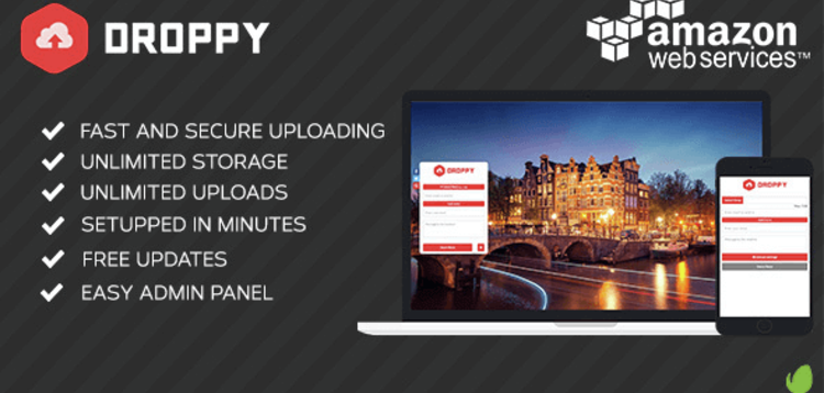 Item cover for download Droppy - Online file sharing