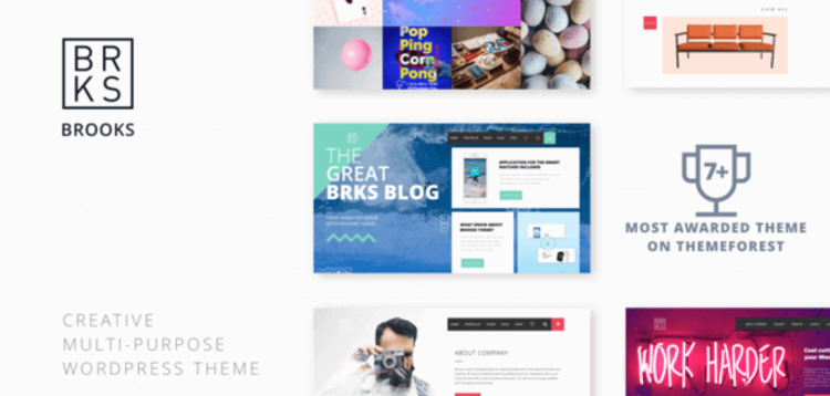 Item cover for download BROOKS WP – CREATIVE MULTI-PURPOSE WORDPRESS THEME