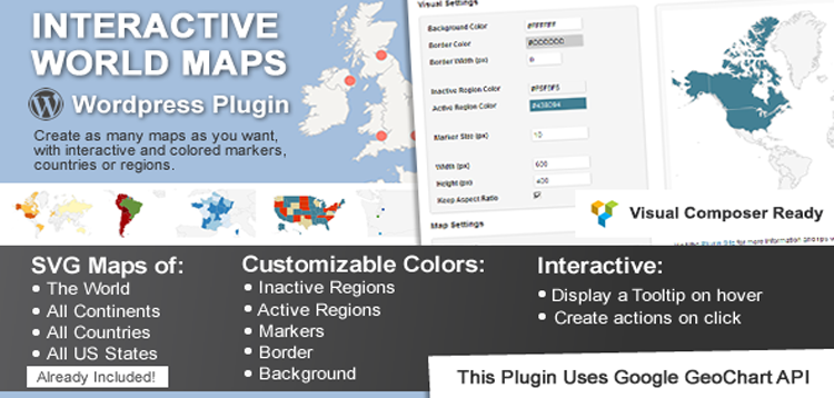 Item cover for download Interactive World Maps