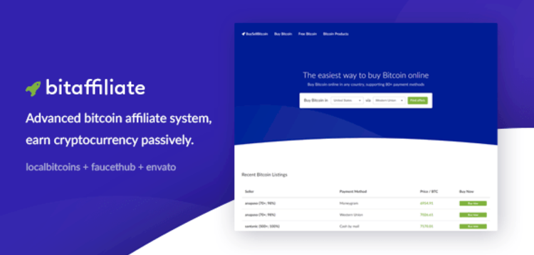Item cover for download BITCOIN AFFILIATE SYSTEM – EARN PASSIVE CRYPTOCURRENCY