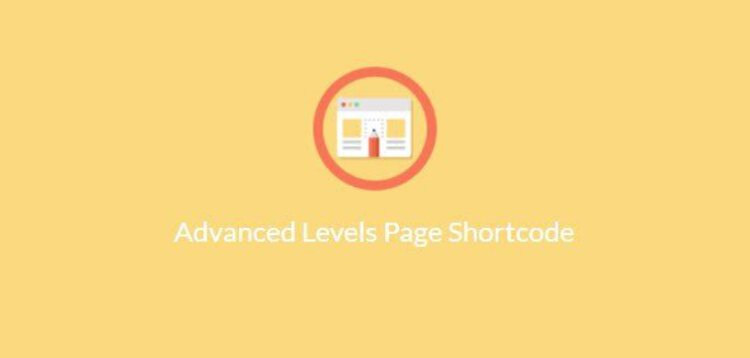 Item cover for download Paid Memberships Pro Advanced Levels Page Shortcode