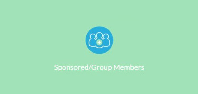 Item cover for download PAID MEMBERSHIPS PRO – SPONSORED/GROUP MEMBERS