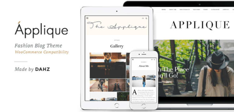 Item cover for download APPLIQUE – FASHION BLOG THEME
