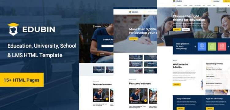 Item cover for download EDUBIN - EDUCATION LMS WORDPRESS THEME