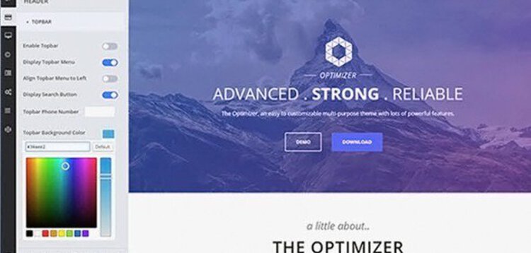 Item cover for download OPTIMIZERPRO THEME – POWERFUL WIDGET MANAGEMENT