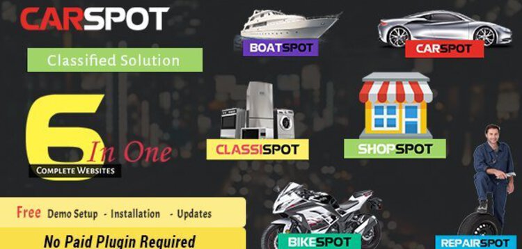 Item cover for download CarSpot - Automotive Car Dealer Wordpress Classified Theme