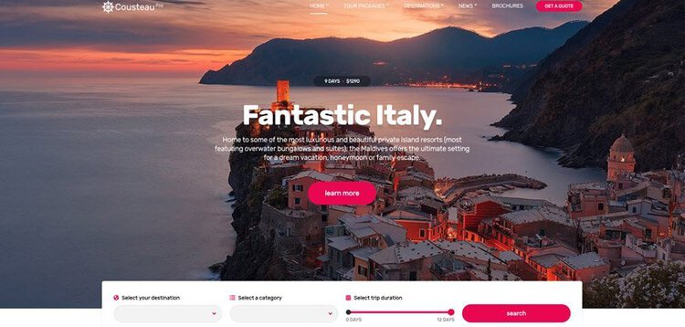 Item cover for download CSSIGNITER – COUSTEAU PRO WORDPRESS THEME
