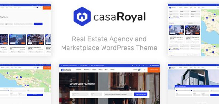 Item cover for download CASAROYAL - REAL ESTATE WORDPRESS THEME