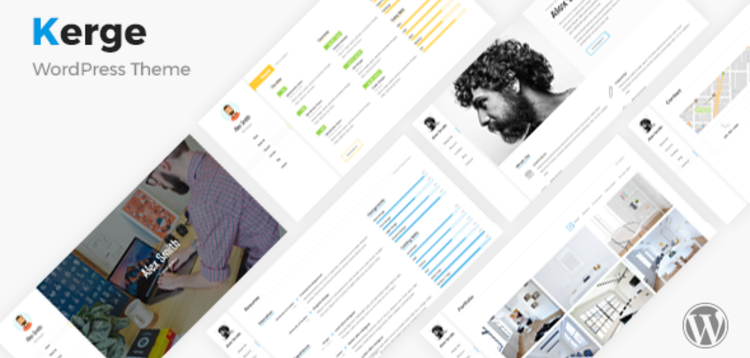 Item cover for download Kerge - Resume / CV / VCard / Portfolio
