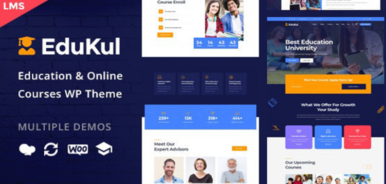 Item cover for download Edukul | Online Courses WordPress Theme