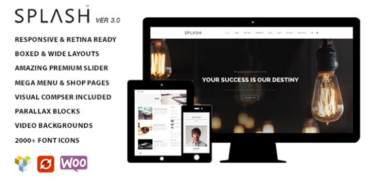 Item cover for download Splash - Multipurpose Wordpress Theme