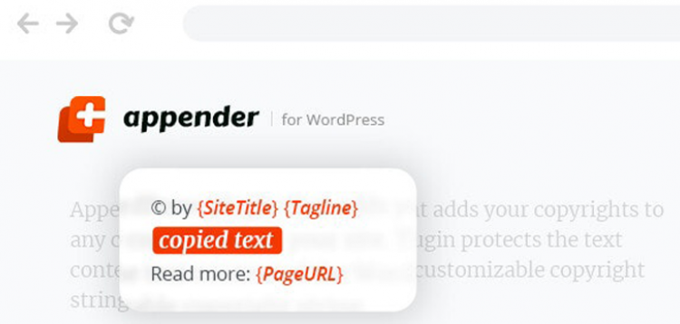 Item cover for download Appender – Copycat Content Protection for WordPress