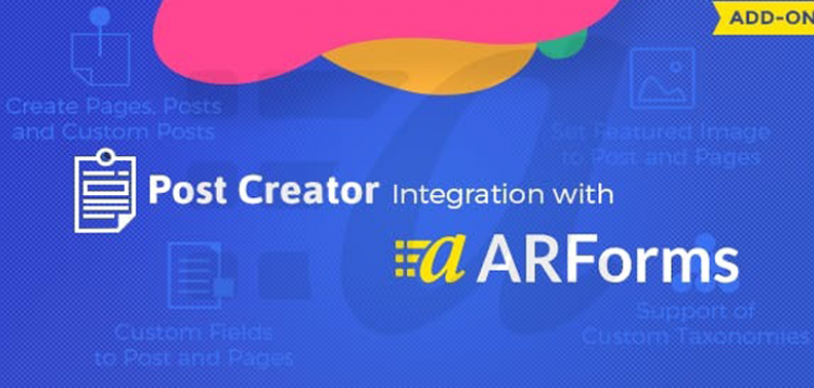 Item cover for download Post Creator for ARForms