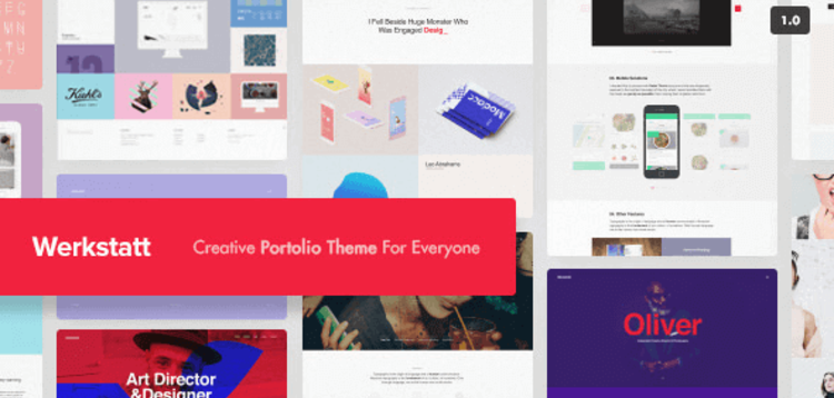 Item cover for download WERKSTATT – CREATIVE PORTFOLIO THEME
