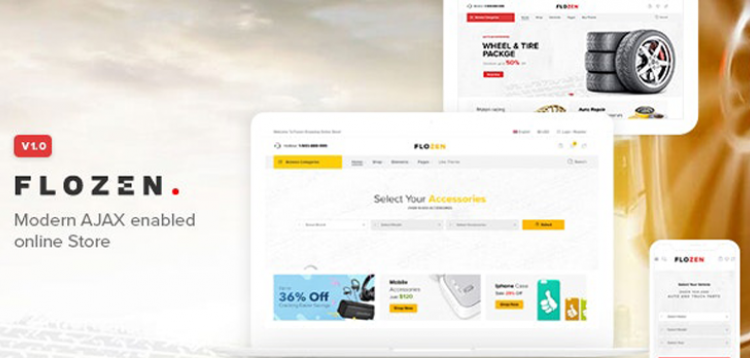Item cover for download Flozen - WooCommerce AJAX WordPress Theme