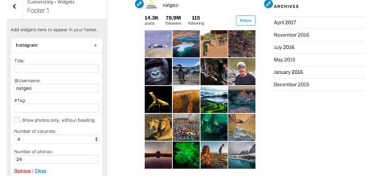 Item cover for download INSTAGRAM WIDGET AND SHORTCODE