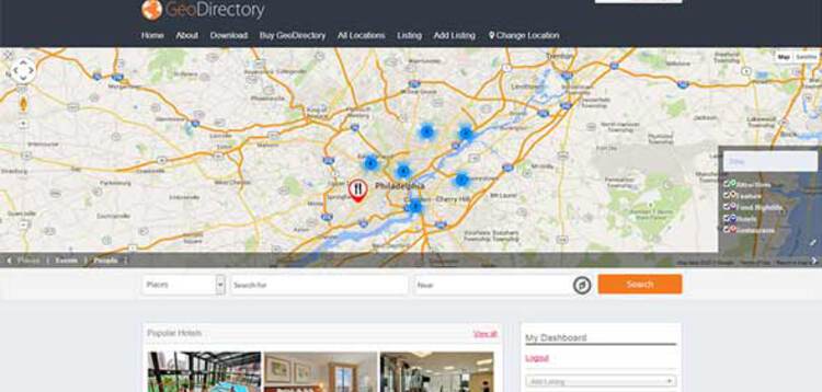 Item cover for download GEODIRECTORY FRAMEWORK THEME