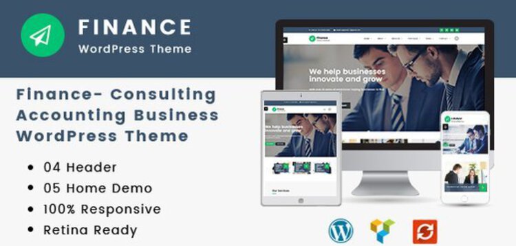 Item cover for download Finance - Consulting, Accounting WordPress Theme