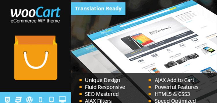 Item cover for download WOOCART – PREMIUM ECOMMERCE WORDPRESS THEME