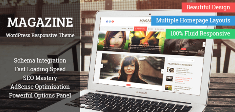 Item cover for download MAGAZINE – NEWS STYLE MAGAZINE WORDPRESS THEME