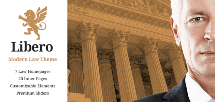 Item cover for download Libero – A Theme for Lawyer and Law Firm