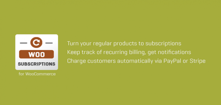 Item cover for download Subscriptio - WooCommerce Subscriptions