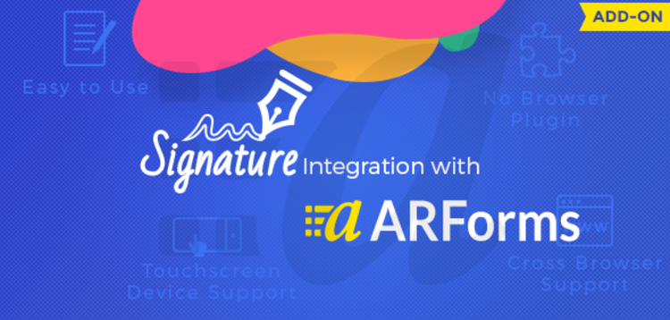 Item cover for download SIGNATURE ADDON FOR ARFORMS