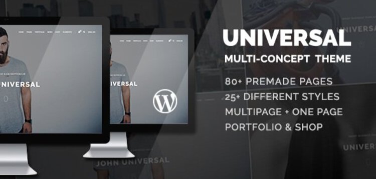 Item cover for download UNIVERSAL - SMART MULTI-PURPOSE WORDPRESS THEME