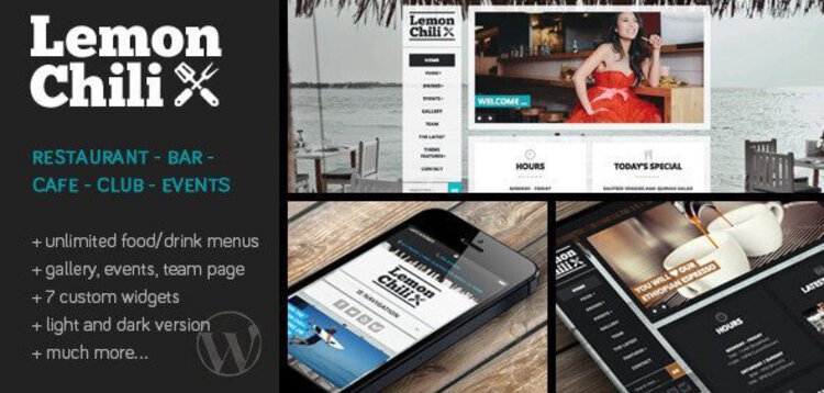 Item cover for download LEMONCHILI – A RESTAURANT WORDPRESS THEME