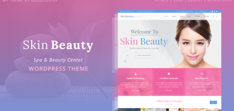 Item cover for download SKIN BEAUTY - BEAUTY | SPA | SALON WORDPRESS THEME